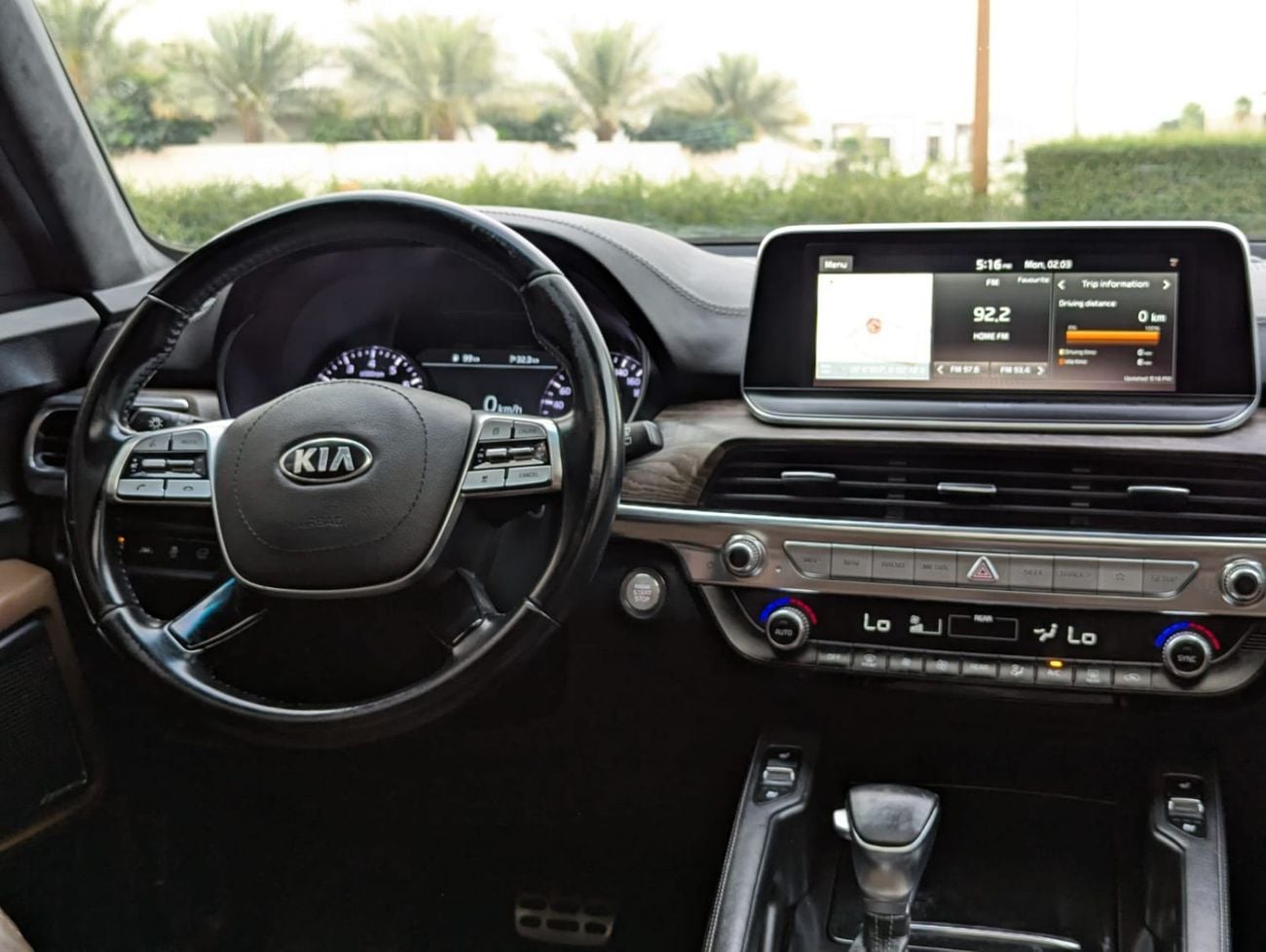 كيا تيلورايد Kia Telluride 2021 LHD grey colour