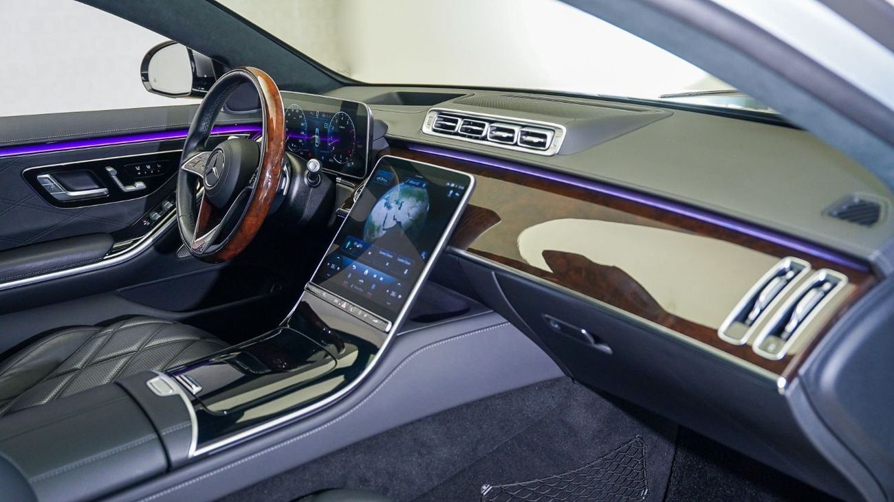 مرسيدس مايباخ S680 مايباخ S-Class S680 Maybach | AED 9,170 PM | Up to 3 Years Warranty Unlimited |