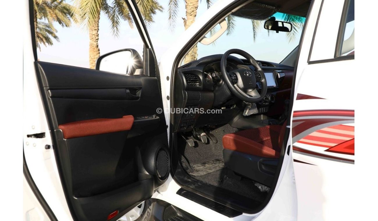Toyota Hilux 2023 Toyota Hilux 4x4 DC 2.4 D MT - White inside Maroon | Export Only