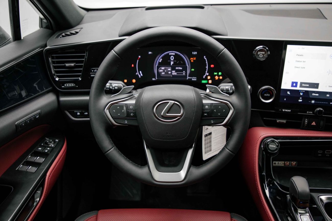 Lexus NX350h 2.5L - White Nova Inside Rose | Export Only