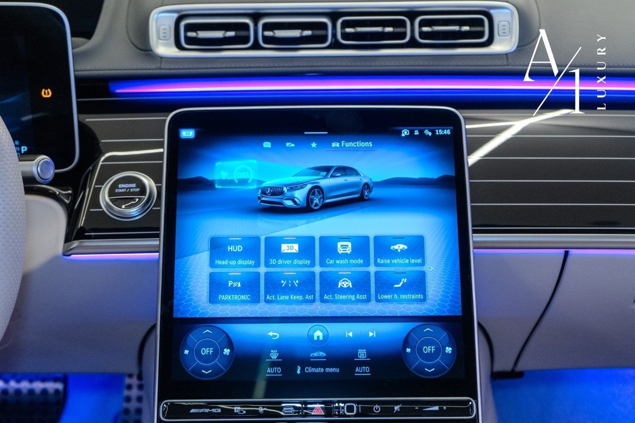 مرسيدس بنز S 63 AMG 2024 Mercedes-Benz S63 AMG E Performance Biturbo V8, Fully Loaded, Low Kms, European Spec