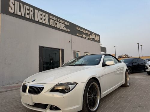 بي أم دبليو 650ci 2006 BMW 650i Convertible • Japanese specs  55,584 km • 4.8L V8 (4800cc) • ~360 hp