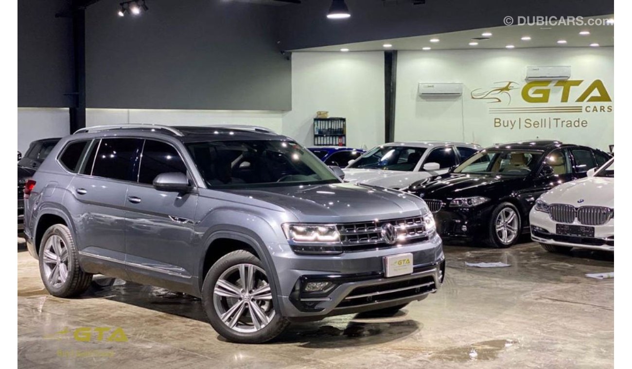 فولكس واجن تيرامونت 2018 Volkswagen Teramont R-line, Warranty+Service contract GCC