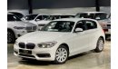 BMW 120i 2016 BMW 120i, Warranty, Full Service History, GCC