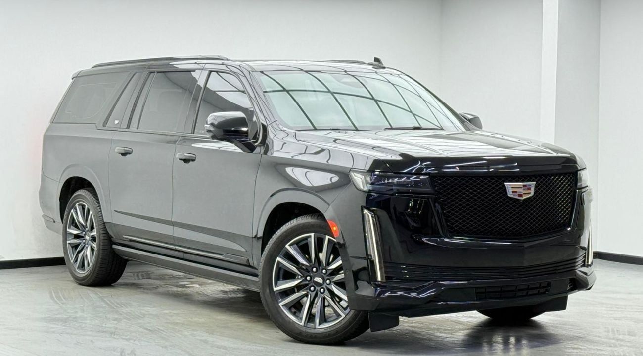 Cadillac Escalade Sport 6.2L 4WD 2023 Cadillac Escalade Sport, 2028 Cadillac Warranty + Service Pack, Excellent Condit