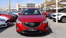 مازدا CX-5 GTX خالية من الحوادث - خليجي - صبغة وكالة - فل اوبشن - السيارة بحالة الوكالة من الداخل والخارج