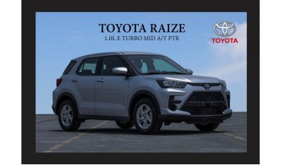 Toyota Raize TOYOTA RAIZE 1.0L E TURBO MID A/T PTR