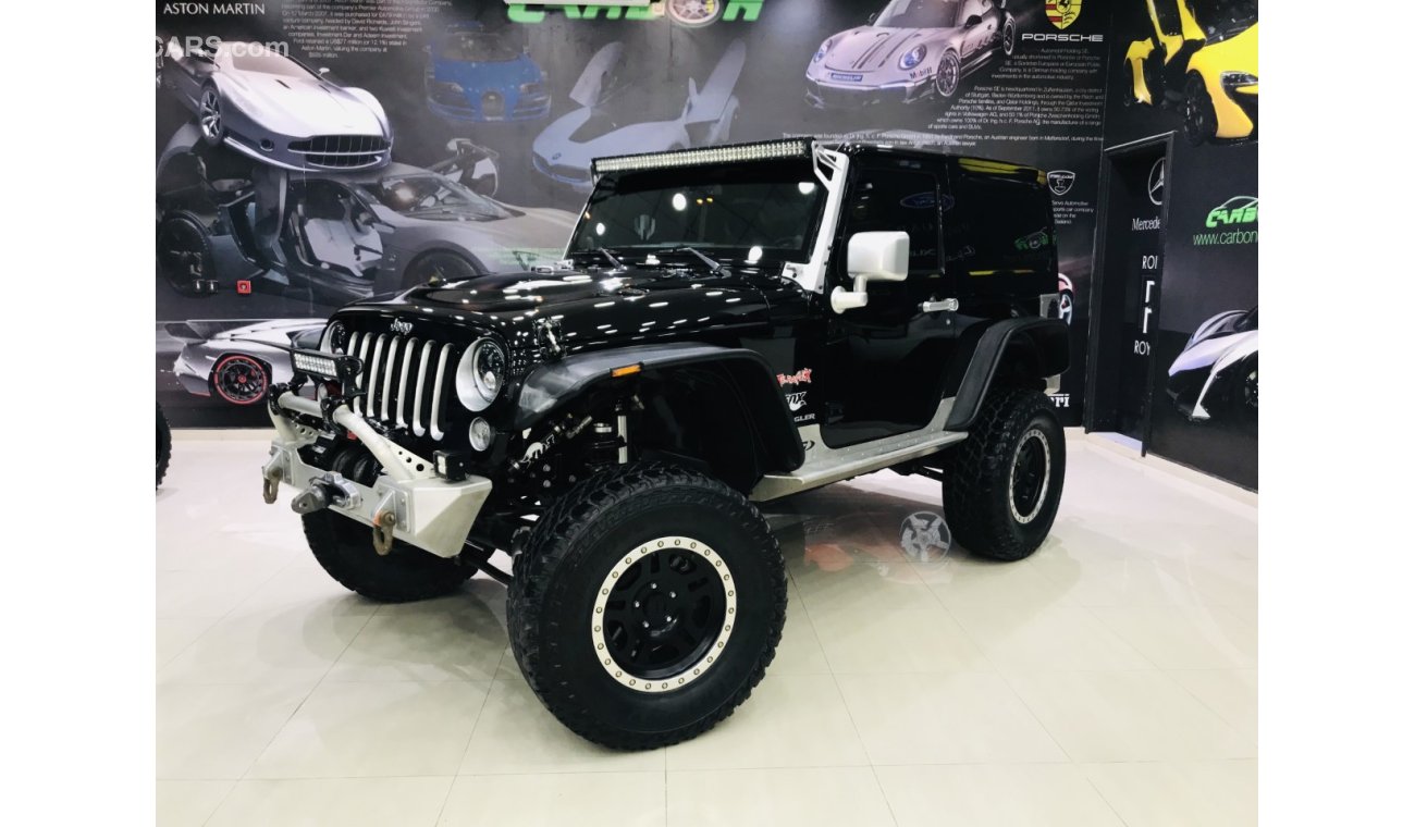 Jeep Wrangler SAHARA - 2014 - MANUAL GEAR - ONE YEAR WARRANTY ( 1,250 AED ) PER MONTH