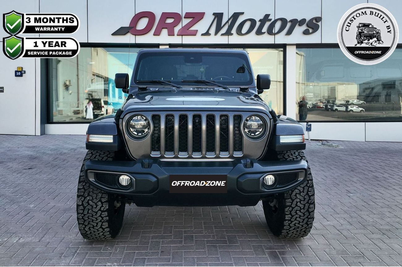 Jeep Wrangler Unlimited Sahara 3.6L / 3 Months ORZ Warranty and 1 Year ORZ Service Package Included