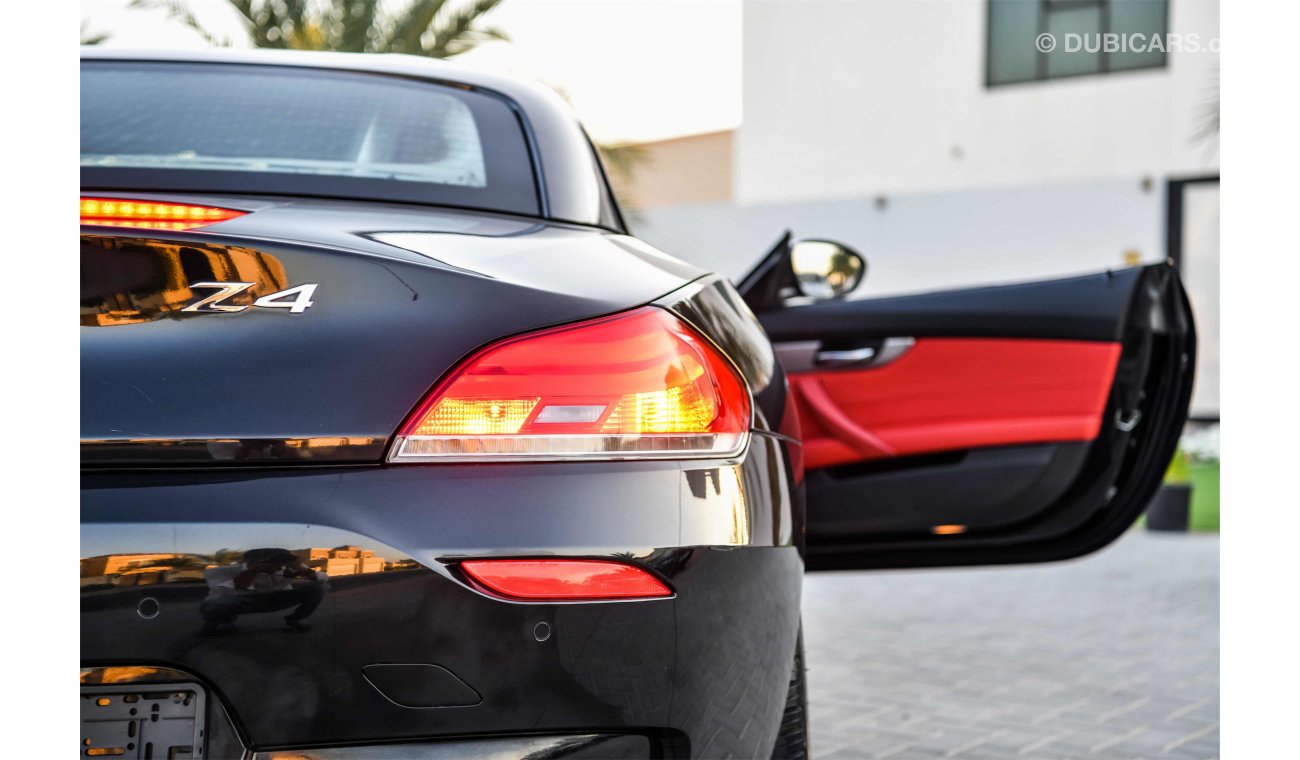 BMW Z4 3 Y Warranty!  GCC - AED 1,684 per month - 0% Downpayment