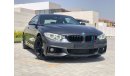 بي أم دبليو 435 BMW 435i  turbocharged 3.0-liter  O%DOWENPAYMENT  AED /1722 MONTH UNLIMITED KM WARRANTY