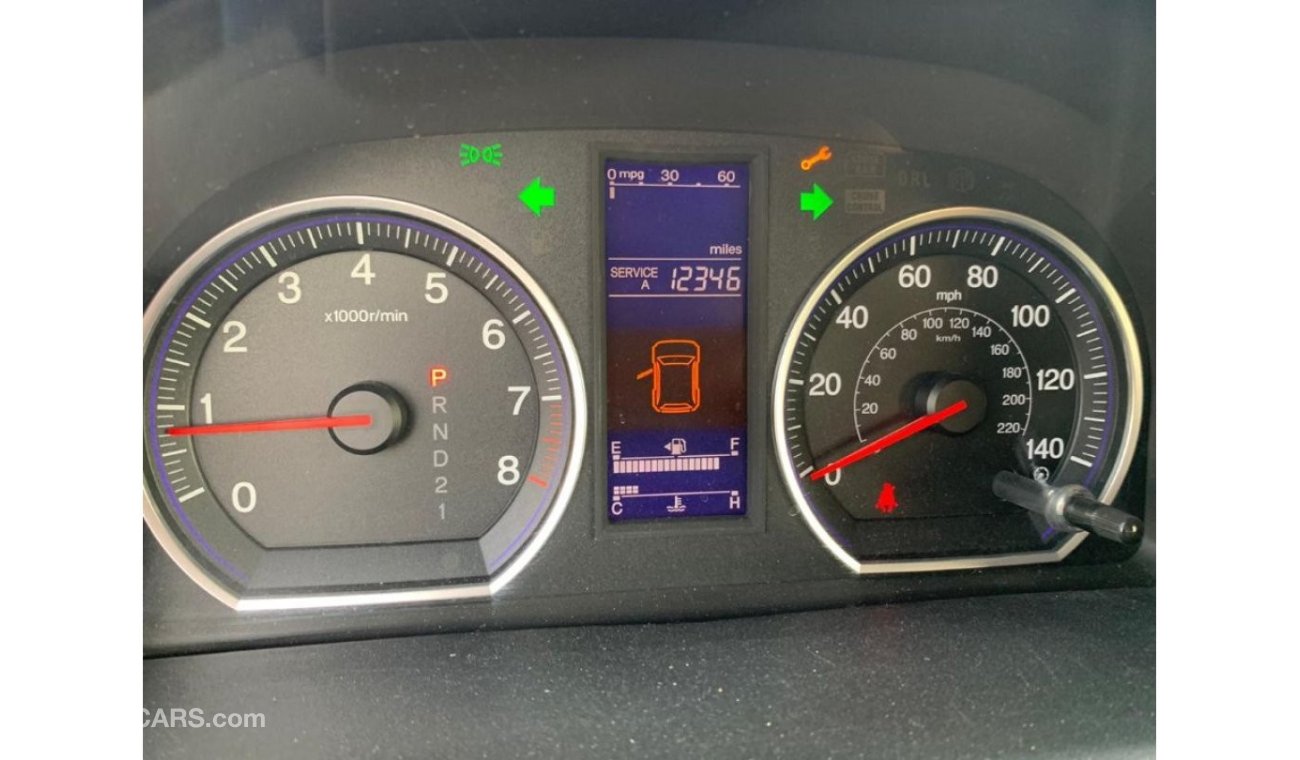 Honda CRV MID OPTION 4x2 2.4L V4 2011 GCC SPECIFICATION
