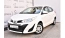 Toyota Yaris AED 919 PM | 1.3L SE HATCHBACK 2019 GCC WARRANTY