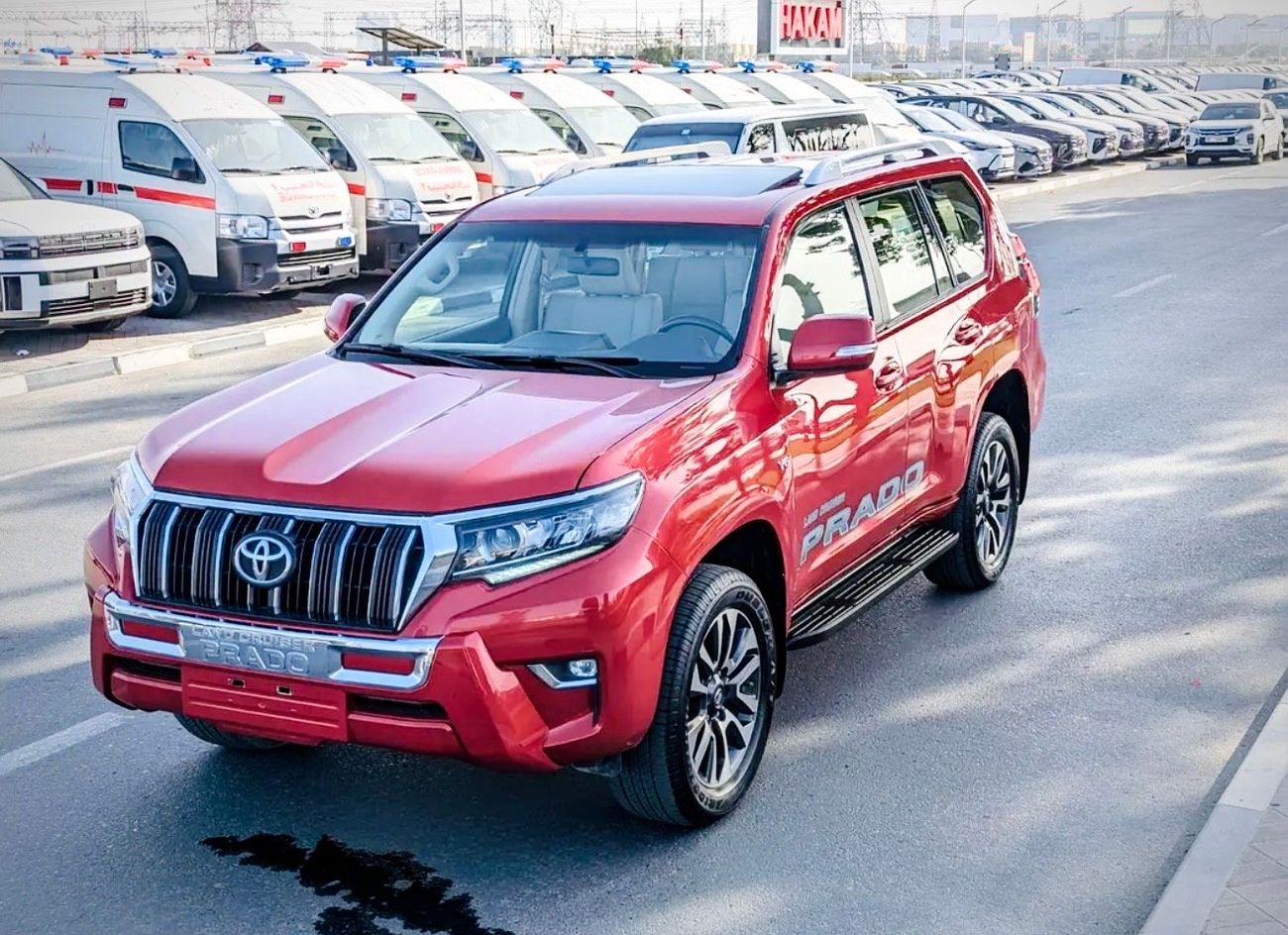 تويوتا برادو 2022 MODEL Full Option V6 4.0L Engine Car is very clean and Perfect Condition