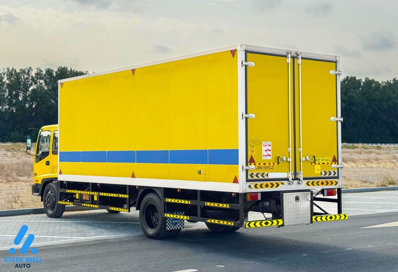 Isuzu FSR 8.2L Diesel LHD GCC Specs THERMOKING MD 200 Freezer Box