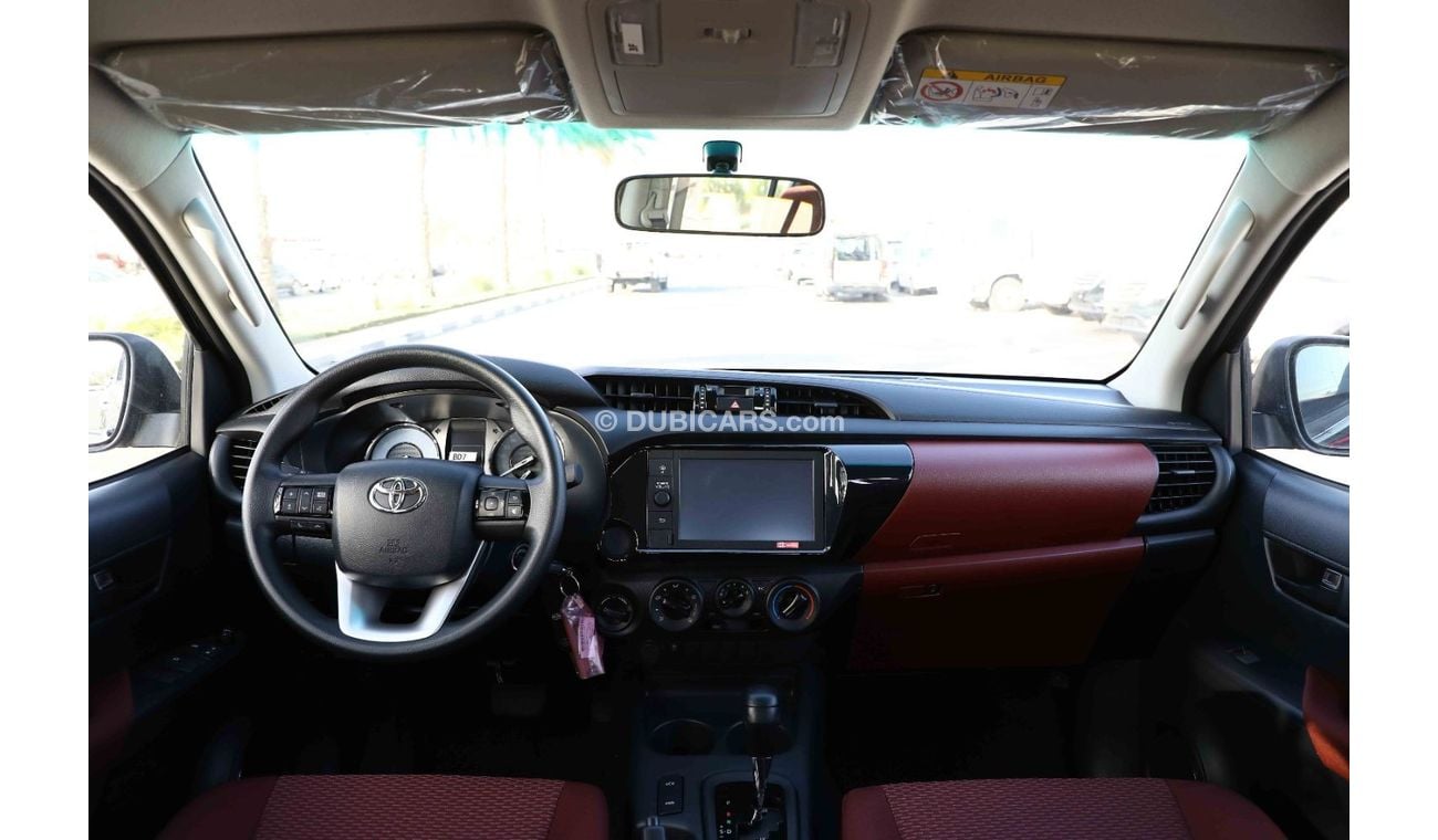 Toyota Hilux 2023 Toyota Hilux 4x4 DC 2.4 D AT - Grey inside maroon - Export Only