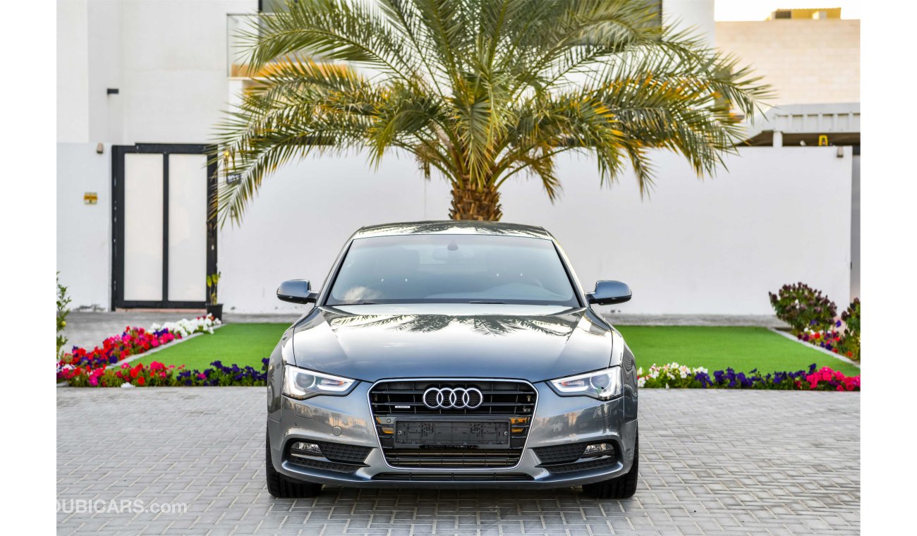 Audi A5 45TFSI Quattro -Agency Warranty and Service Contract!  GCC - AED 1,897 PER MONTH - 0