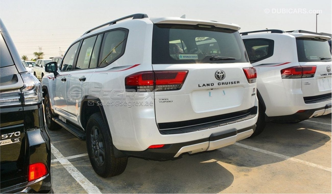 Toyota Land Cruiser GR Sport - Launch Edition, 3.5L Petrol 4WD A/T, with Sunroof For Export