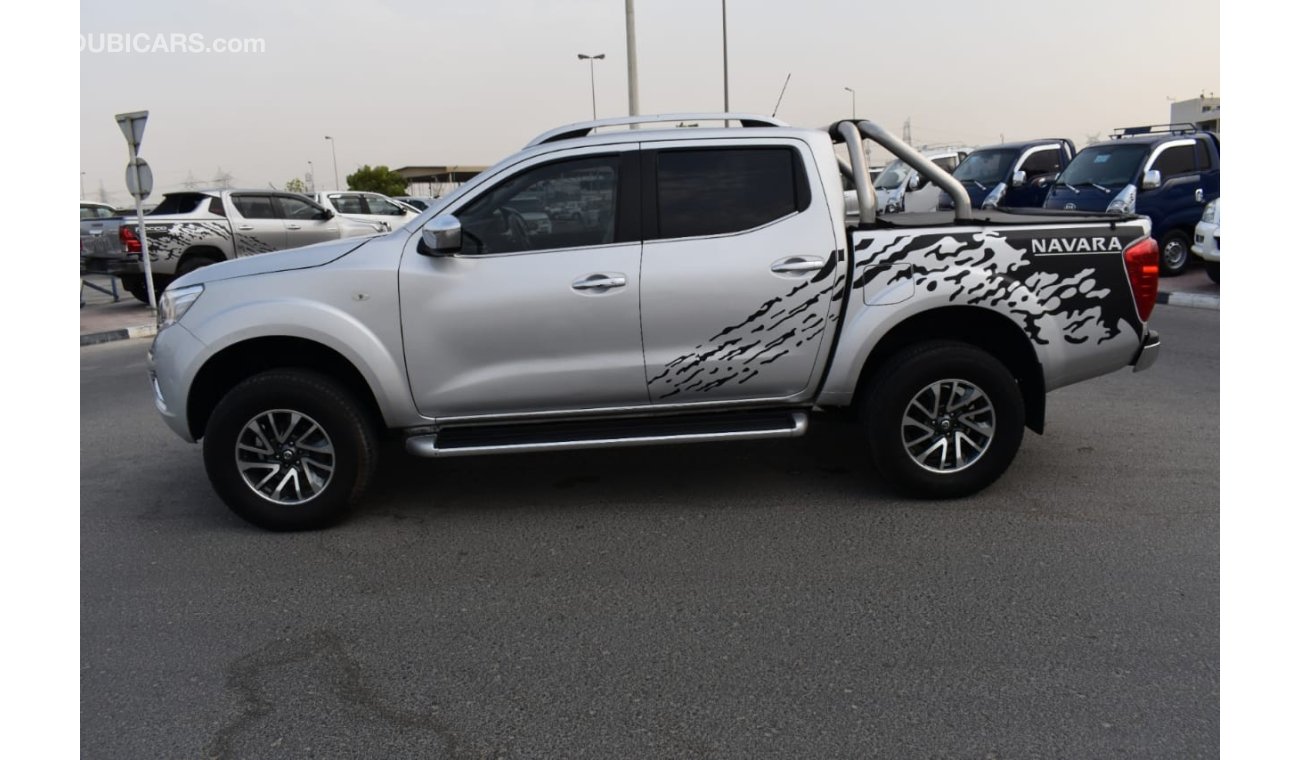 نيسان نافارا diesel right hand drive 2.3L automatic silver color year 2016