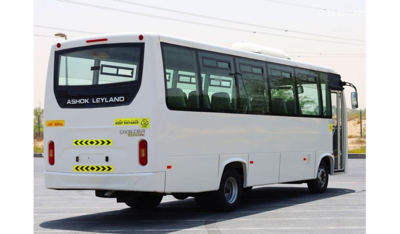 اشوك ليلاند أويستر 2018 | ASHOK LEYLAND OYSTER | 30 SEATER - LUXURY BUS - WITH GCC SPECS AND EXCELLENT CONDITION