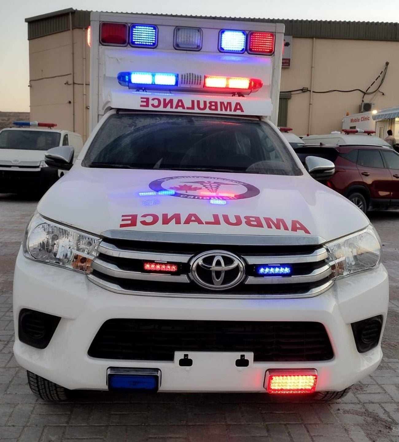 تويوتا هيلوكس 2026 Toyota Hilux Single Cabin 2.7L MT Petrol (Ambulance)
