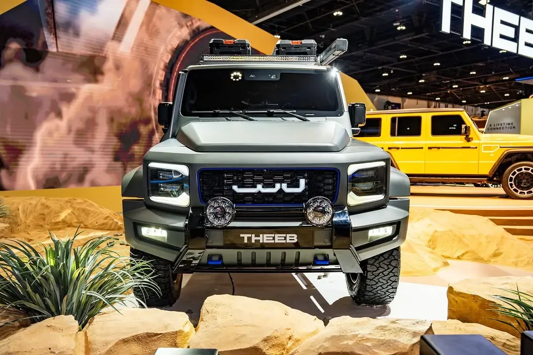 Theeb X01 exterior - Front Profile