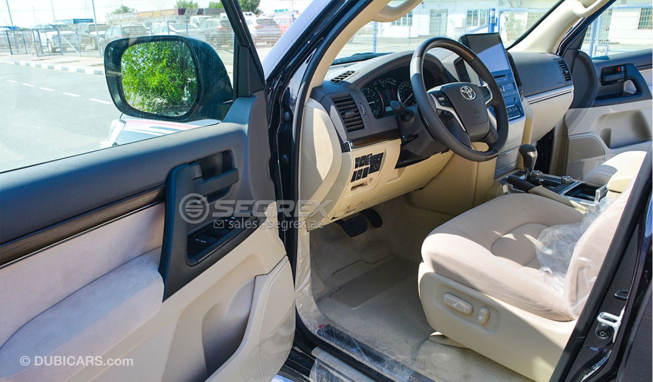 Toyota Land Cruiser 4.6 PETROL, GXR V8, Sunroof ,Black inside Gray available