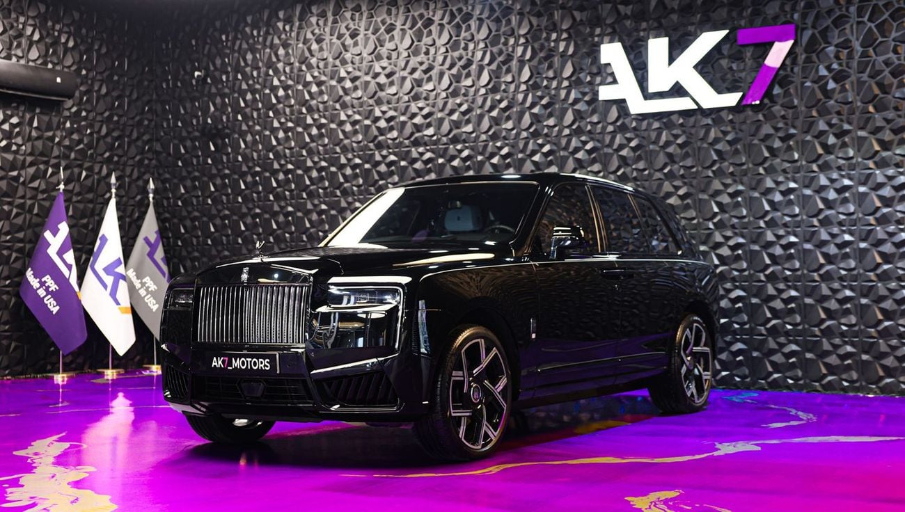 Rolls Royce Cullinan Rolls Royce Cullinan Black badge 2024 | Finance available