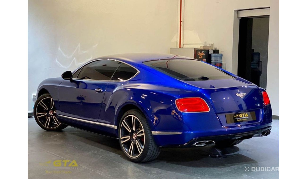 بنتلي كونتيننتال سوبرسبورتس 2015 Bentley Continental GT S V8, Warranty, Service History, GCC, Low Kms