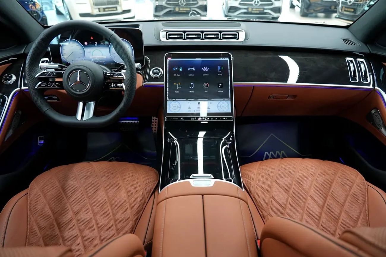 مرسيدس بنز S 500 S 500 | GCC 0km | Agency Warranty | Dark Seires