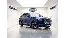 Rolls-Royce Cullinan Std ROLLS ROYCE CULLINAN, MODEL 2019, GCC, PERFECT CONDITION, SPECIAL COLOR COMBINATION