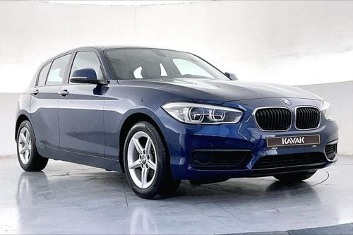 بي أم دبليو 120i Exclusive | ضمان مجاني لمدة عام | 0 دفعة أولى