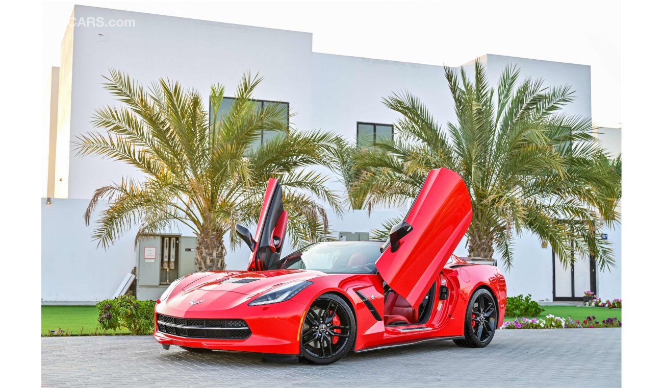 شيفروليه كورفت C7 - 37000 Kms Only - Full Service History - AED 3,114 Per Month - 0% DP