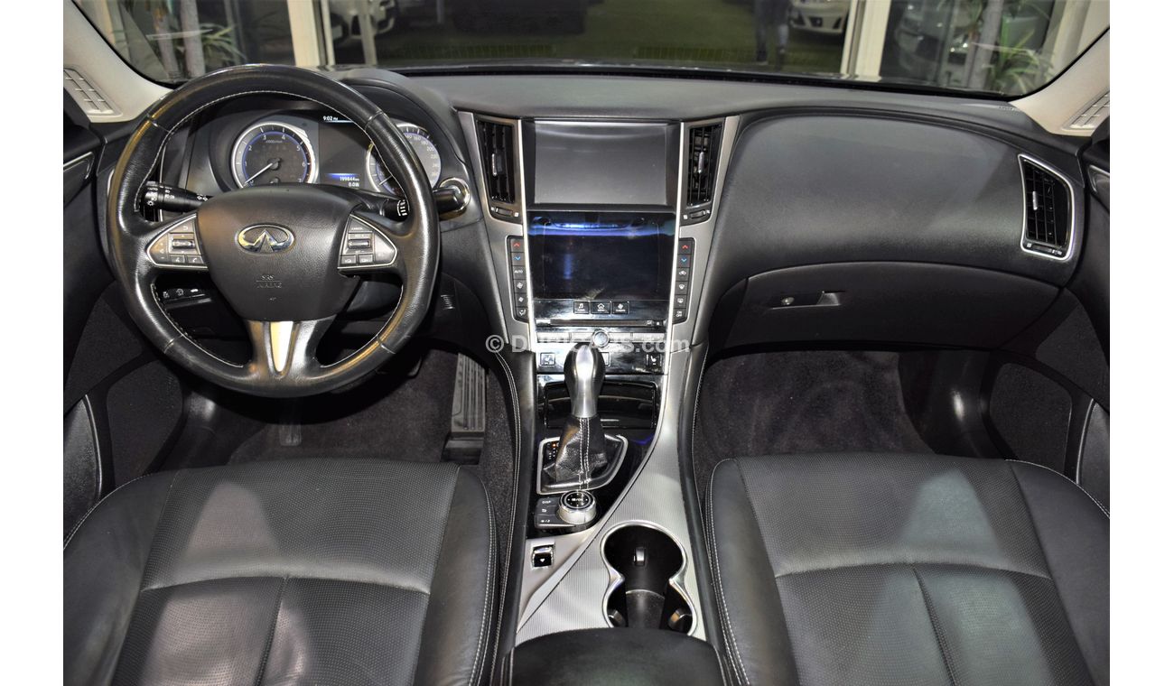 Infiniti Q50 ( DIESEL ديزل ) EXCELLENT DEAL for our Infiniti Q50 2.2 D 2016 Model!! in Grey Color! Japanese Specs