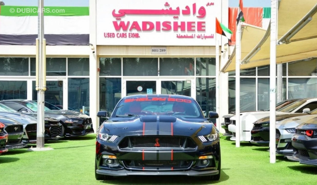 فورد موستانج SOLD!!!Mustang GT V8 5.0L 2016/ ROUSH Exhaust/ Leather interior/ Very Good Condition