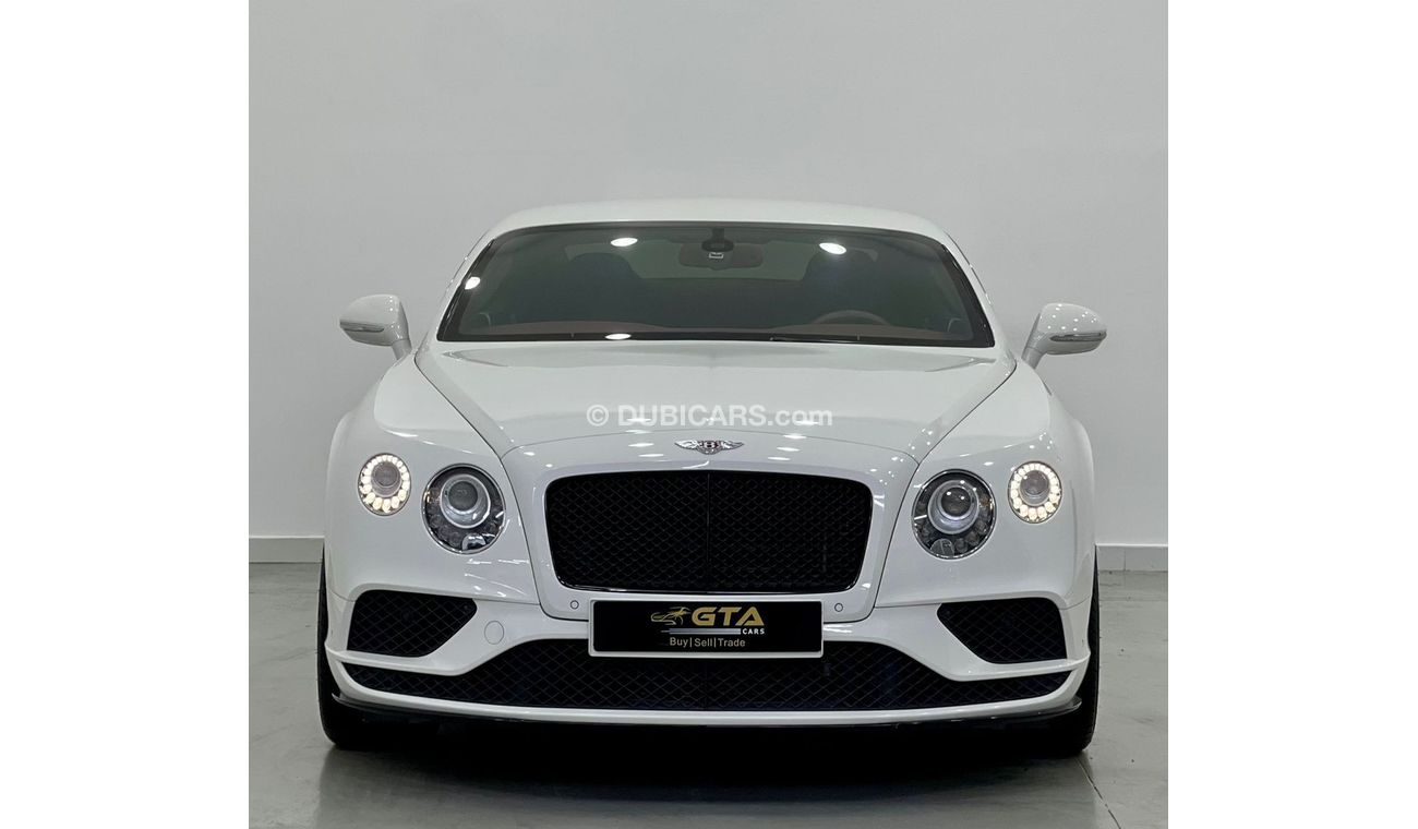 Bentley Continental GT 2016 Bentley Continental GT V8 s Mulliner, Full Bentley Service History, GCC