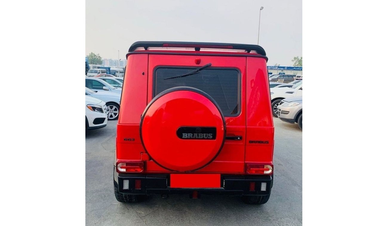 مرسيدس بنز G 63 AMG MERCEDES BRABUS G63 2014 RED & BLACK