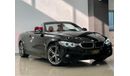 BMW 435i 2014 BMW 435i Convertible, BMW Service History, Warranty, GCC