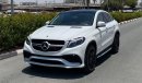 مرسيدس بنز GLE 63 AMG 2019،4MATIC V8 Biturbo ، 0 كم، GCC، الضمان: ثلاث سنوات او 100000كم   عند