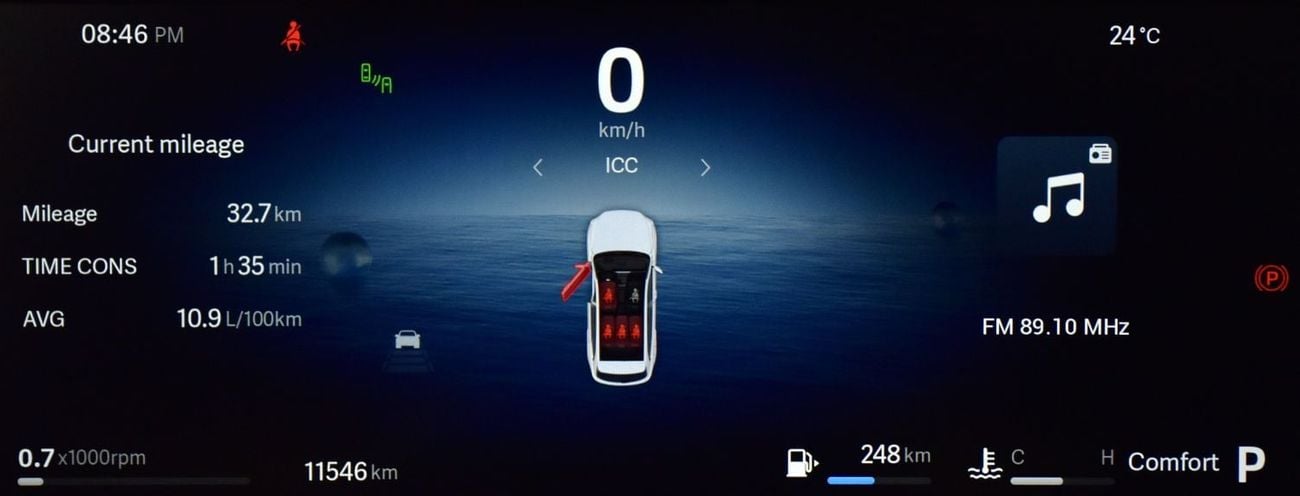 Geely Monjaro EXCELLENT DEAL for our Geely Monjaro 4WD ( 2026 Model ) in White Color GCC Specs