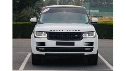 Land Rover Range Rover HSE Model HSE 2014 Gulf without Super Full Option Panorama 8 Cylinder Gear Tamatic Black Edition Adapter