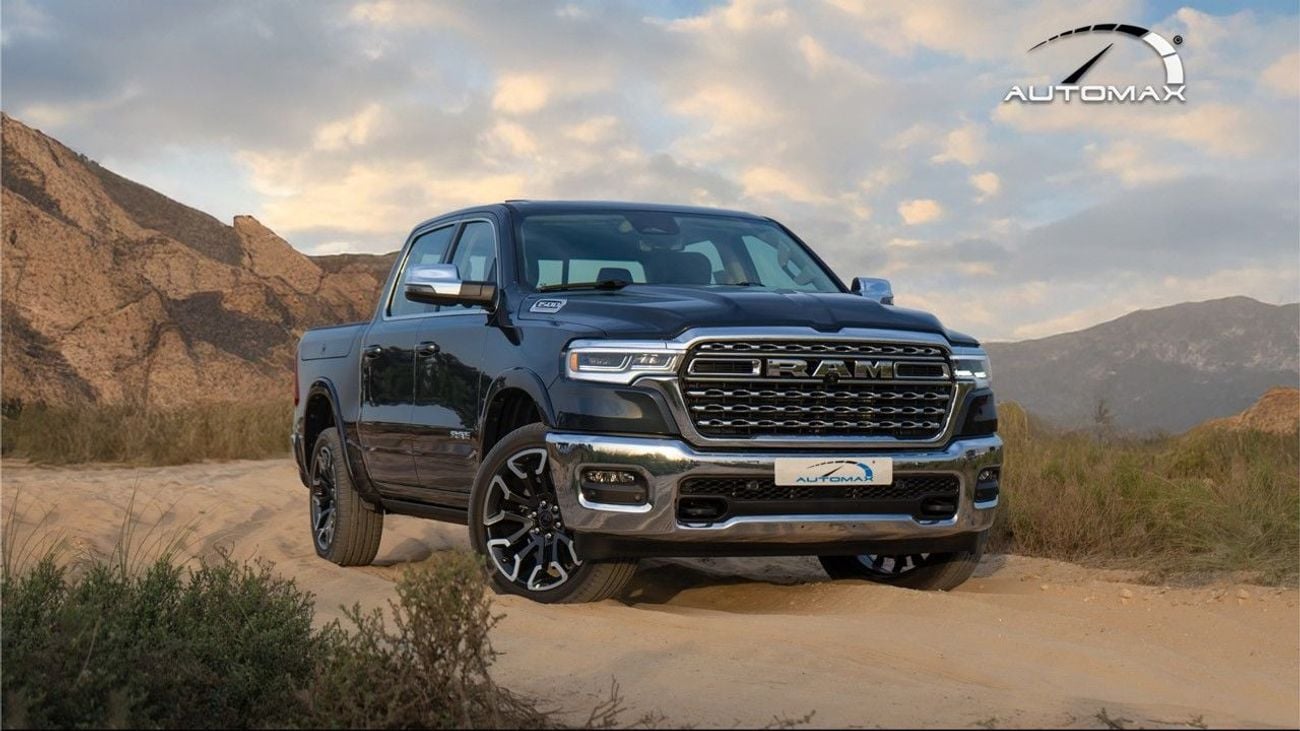 رام 1500 (For Export , НА ЭКСПОРТ) Limited Longhorn Crew Cab Hurricane H.O 3.0TT 2026 GCC Без пробега