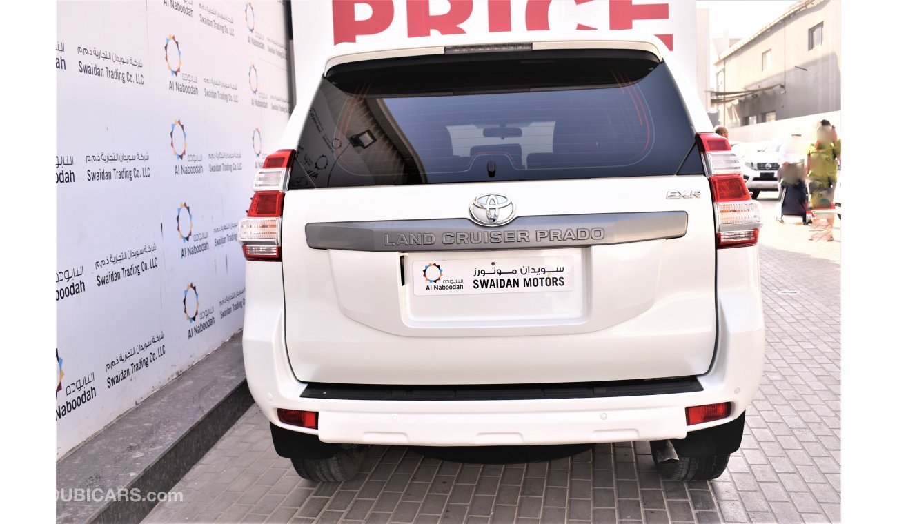 Toyota Prado AED 2153 PM | 0% DP | 2.7L EXR GCC WARRANTY