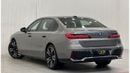 BMW 740Li 2023 BMW 740li M-Sport, Feb 2028 BMW Warranty + Service Pack, Full Options, Low Kms, GCC