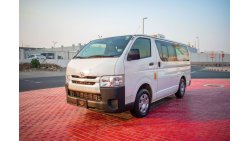 تويوتا هاياس 2017 | TOYOTA HIACE HALF PANEL VAN 6-SEATER | V4 5-DOORS | MANUAL TRANSMISSION | GCC | VERY WELL-MAI