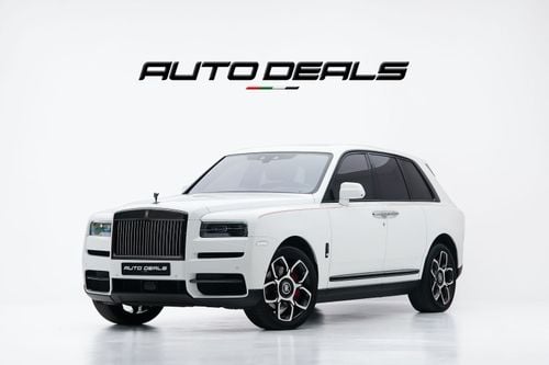 Rolls-Royce Cullinan Black Badge | GCC - Warranty - Service Contract - Excellent Condition | 6.75L V12