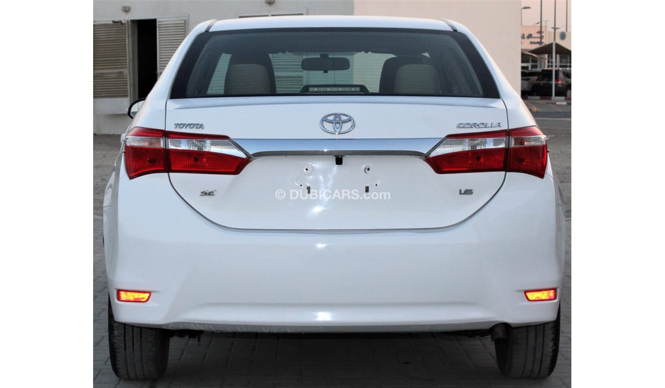 Toyota Corolla Toyota Corolla 2015 white GCC number 2 in excellent condition without accidents, very clean from ins