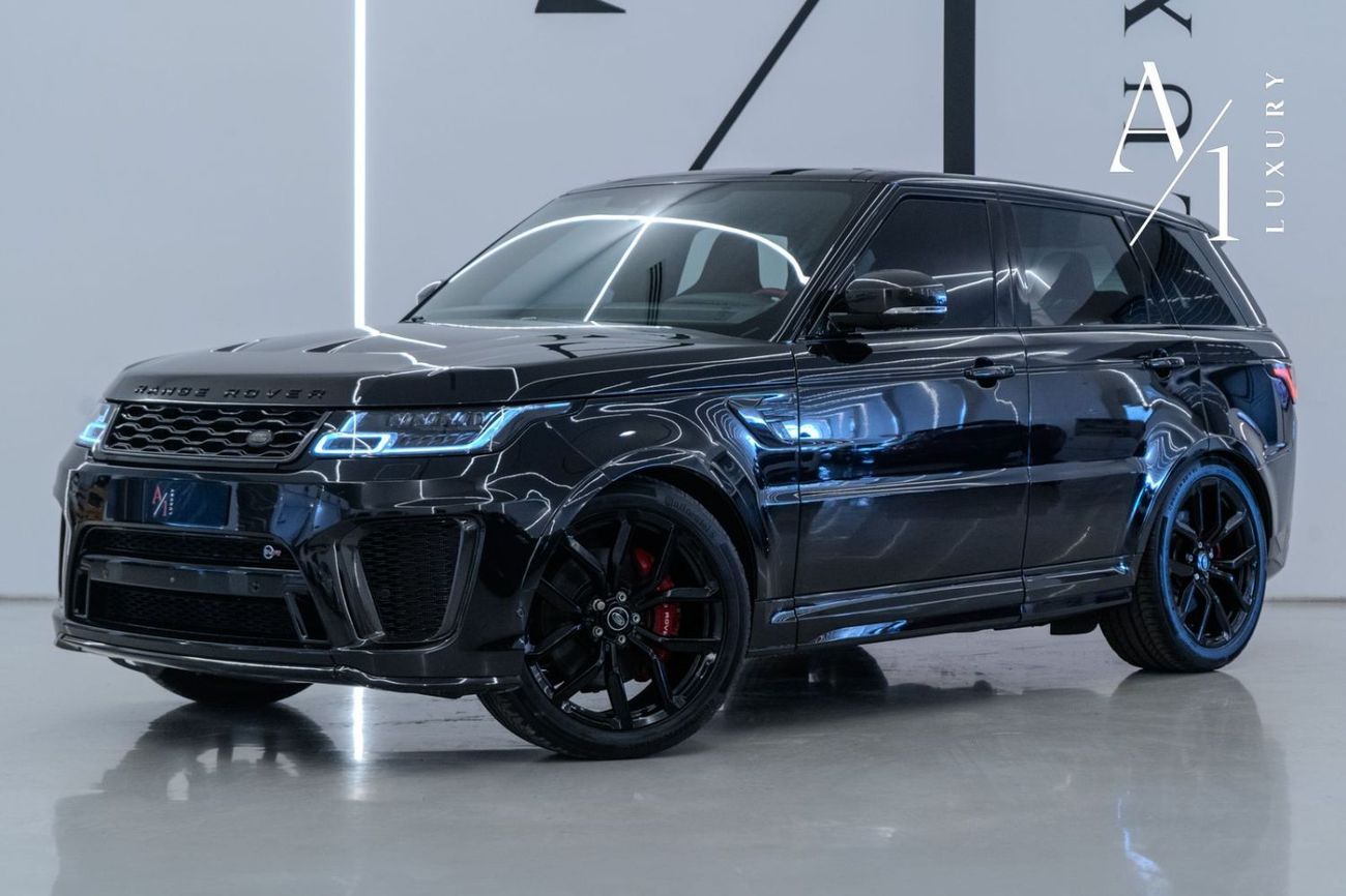 Land Rover Range Rover Sport SVR 5.0L (575 HP) 4WD 2022 Range Rover Sport, Warranty, Carbon Fiber Edition, Fully Loaded