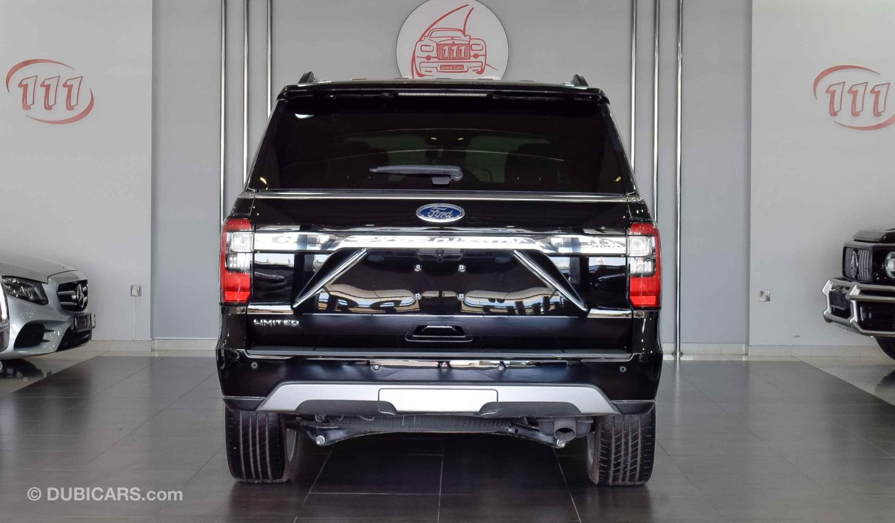 فورد إكسبيديشن Limited MX 4*4 / 3.5L –V6 / 7 – Passenger / 10-SPD Auto Transmission