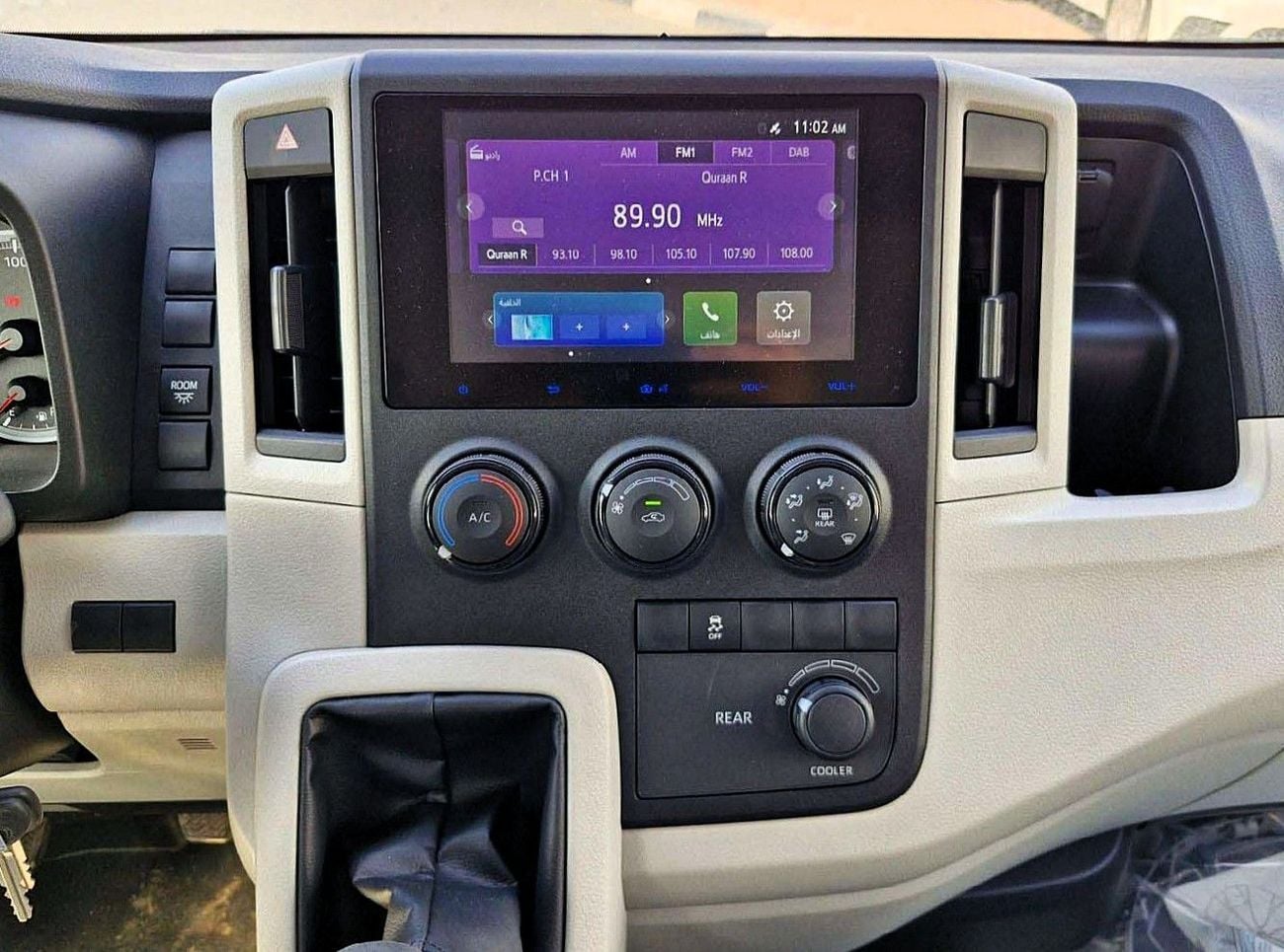 Toyota Hiace GL Toyota Hiace High roof Black pumber 2.8l Diesel M/T with MoonRoof White color 2026 Model